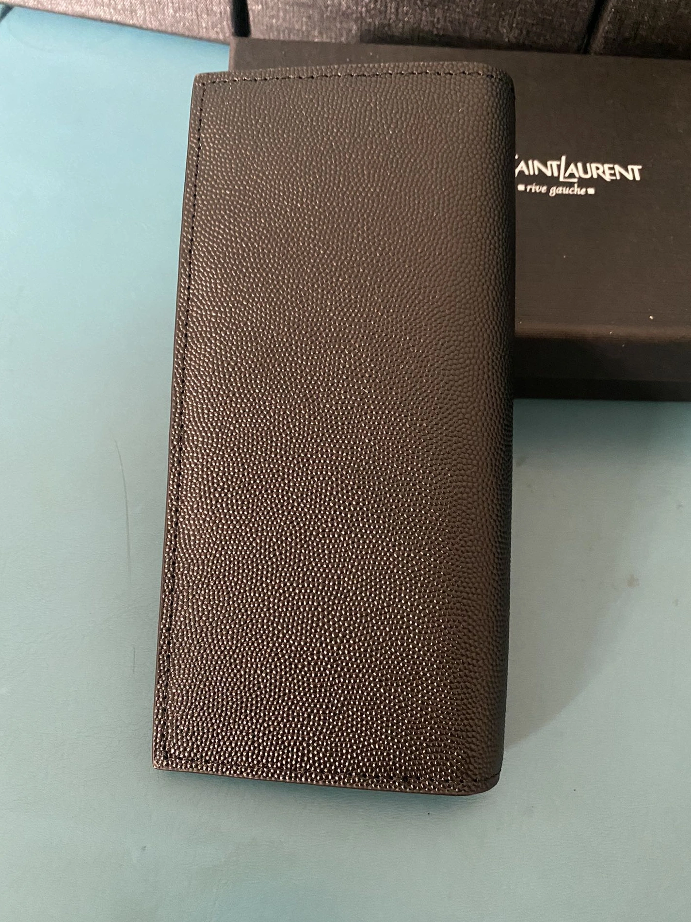 Yves Saint Laurent YSL Man Wallets In Gold Bright 7581