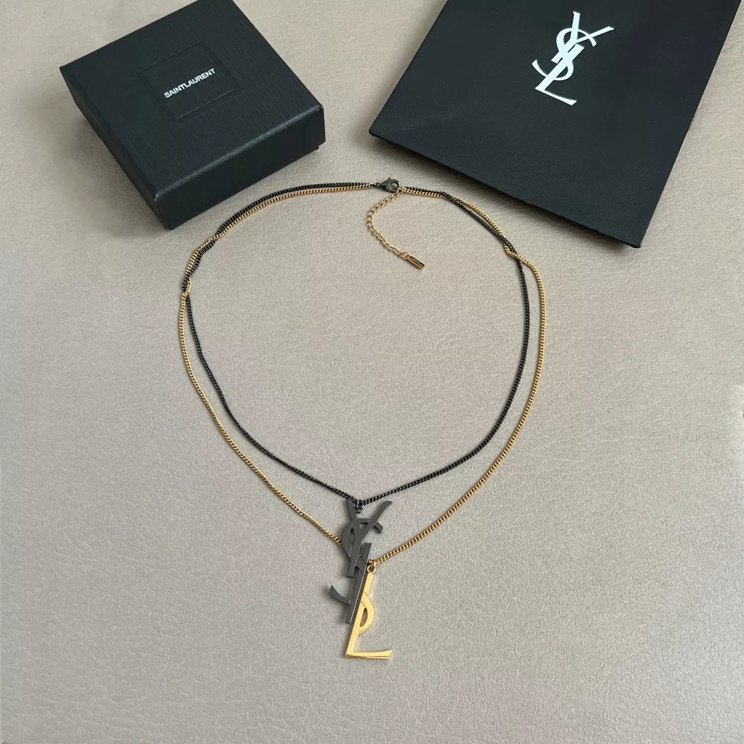 Yves Saint Laurent YSL Necklaces Sleek 8262
