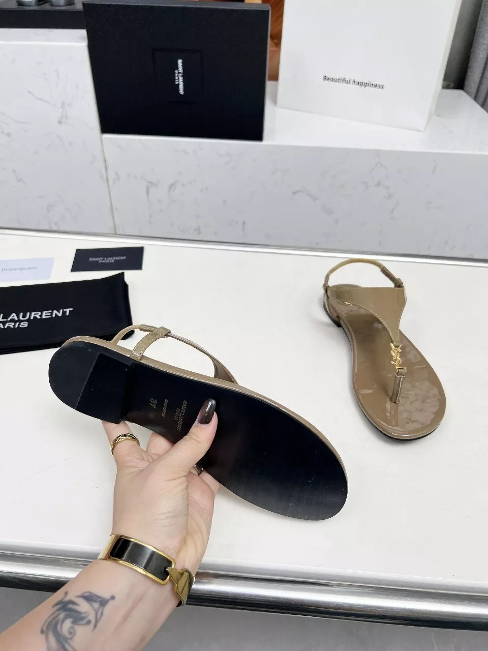 Yves Saint Laurent YSL Sandal For Women GoAnywhere 7014