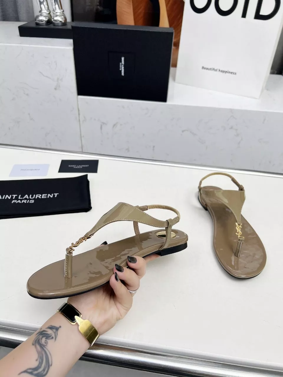 Yves Saint Laurent YSL Sandal For Women GoAnywhere 7014