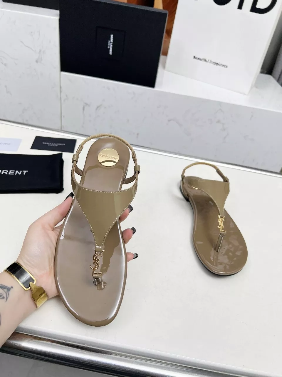 Yves Saint Laurent YSL Sandal For Women GoAnywhere 7014