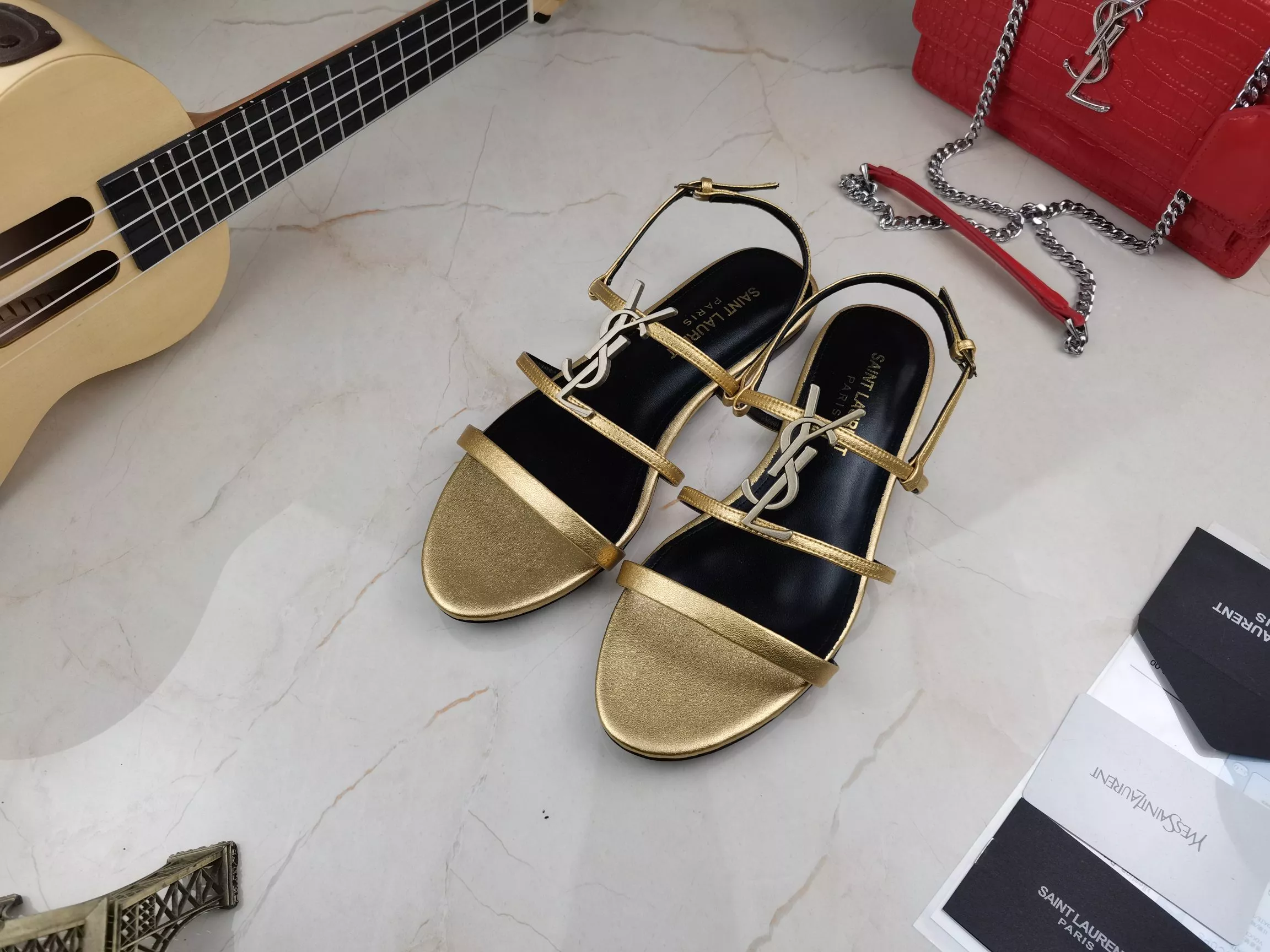 Yves Saint Laurent YSL Sandal For Women Popular 1988