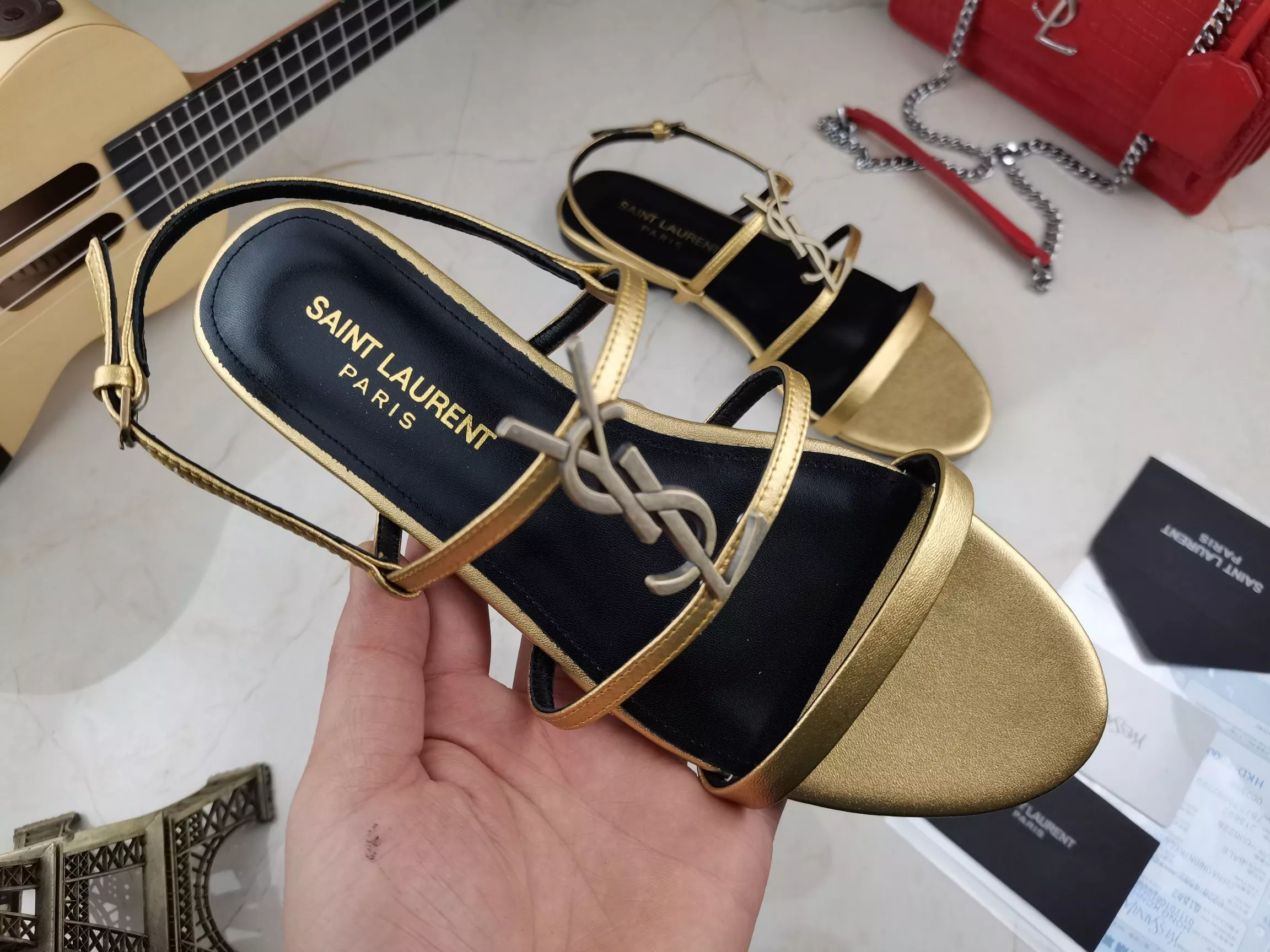 Yves Saint Laurent YSL Sandal For Women Popular 1988