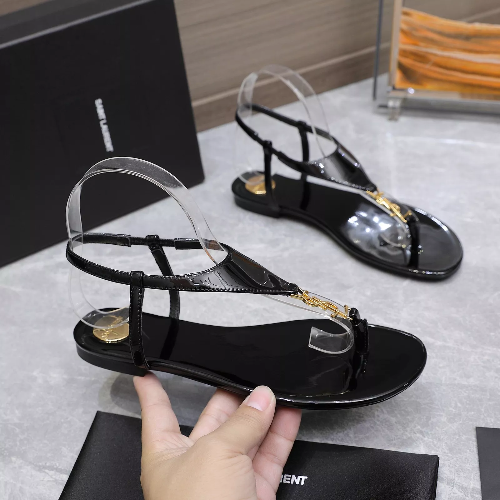 Yves Saint Laurent YSL Sandal For Women Sleek 6009