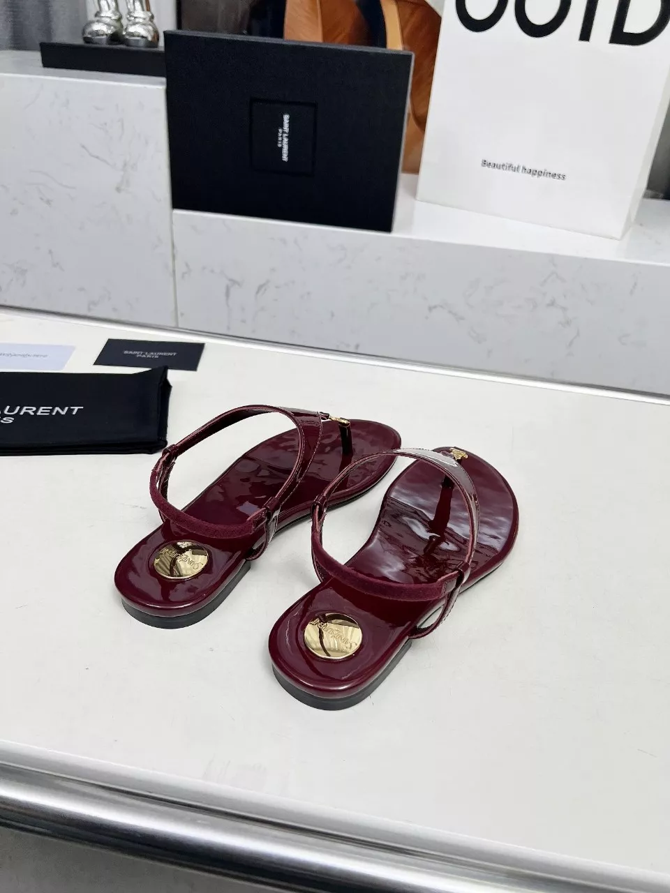 Yves Saint Laurent YSL Sandal For Women Sleek 652