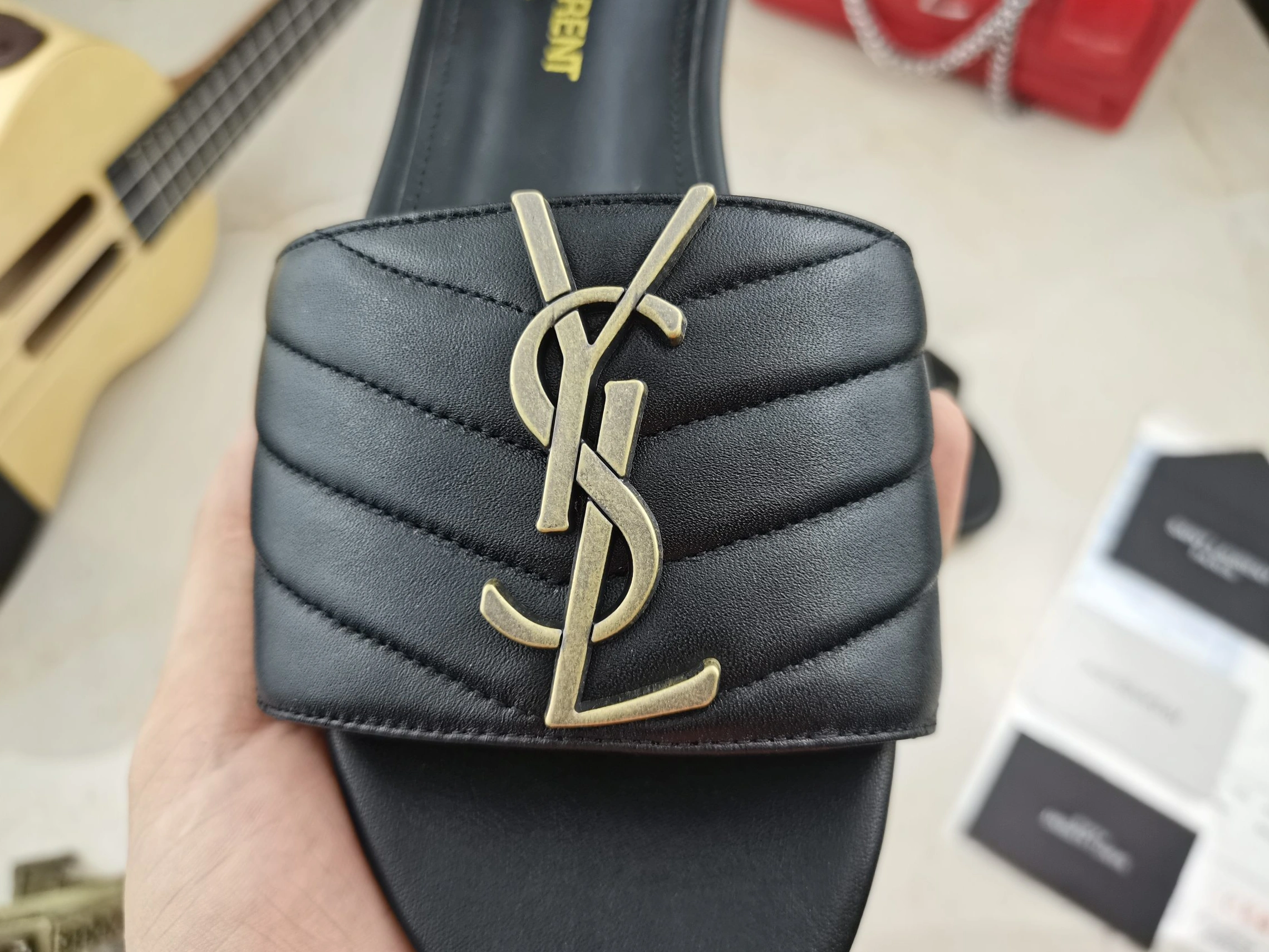 Yves Saint Laurent YSL Slippers For Women Classic 177