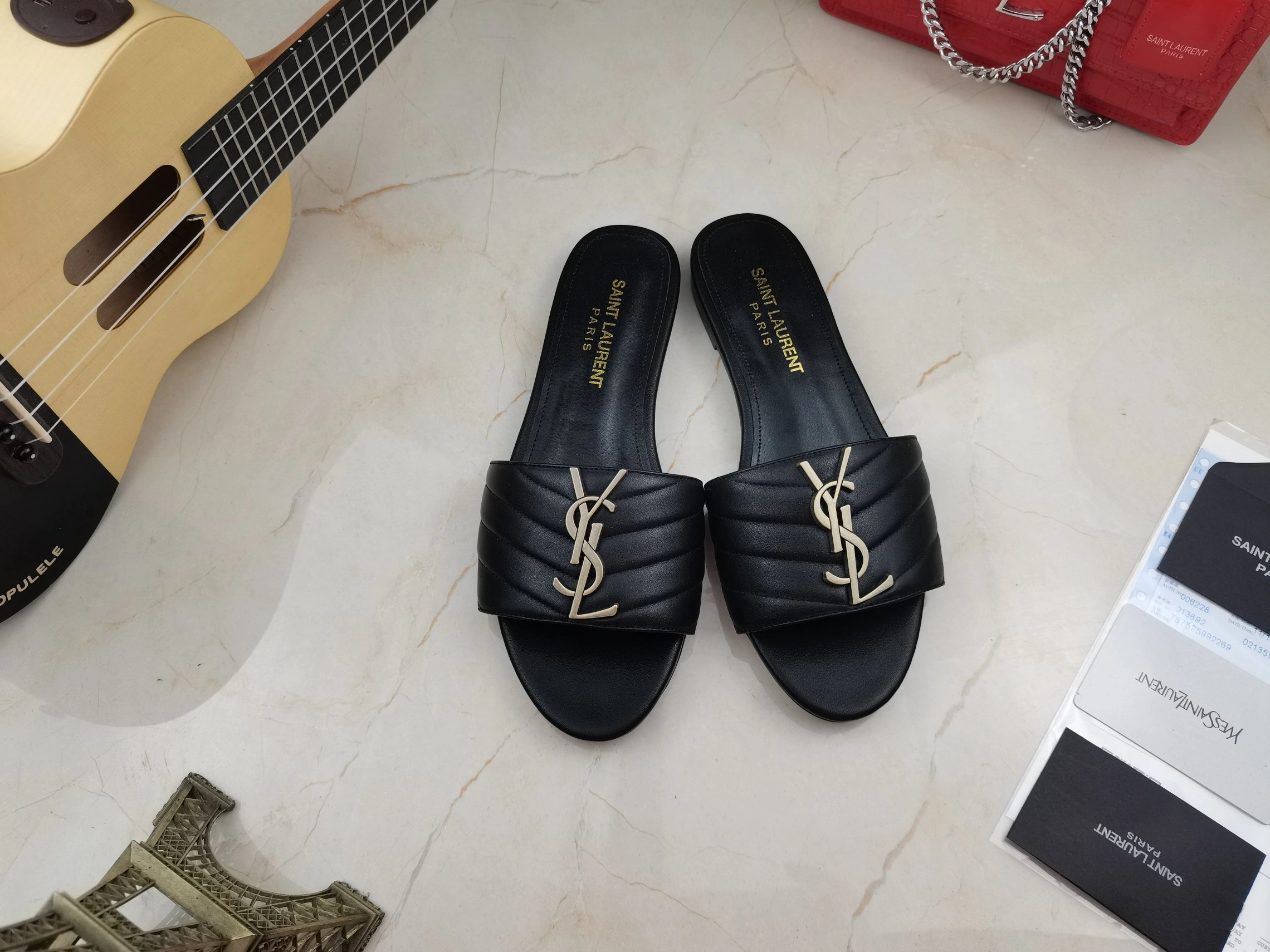 Yves Saint Laurent YSL Slippers For Women Classic 177