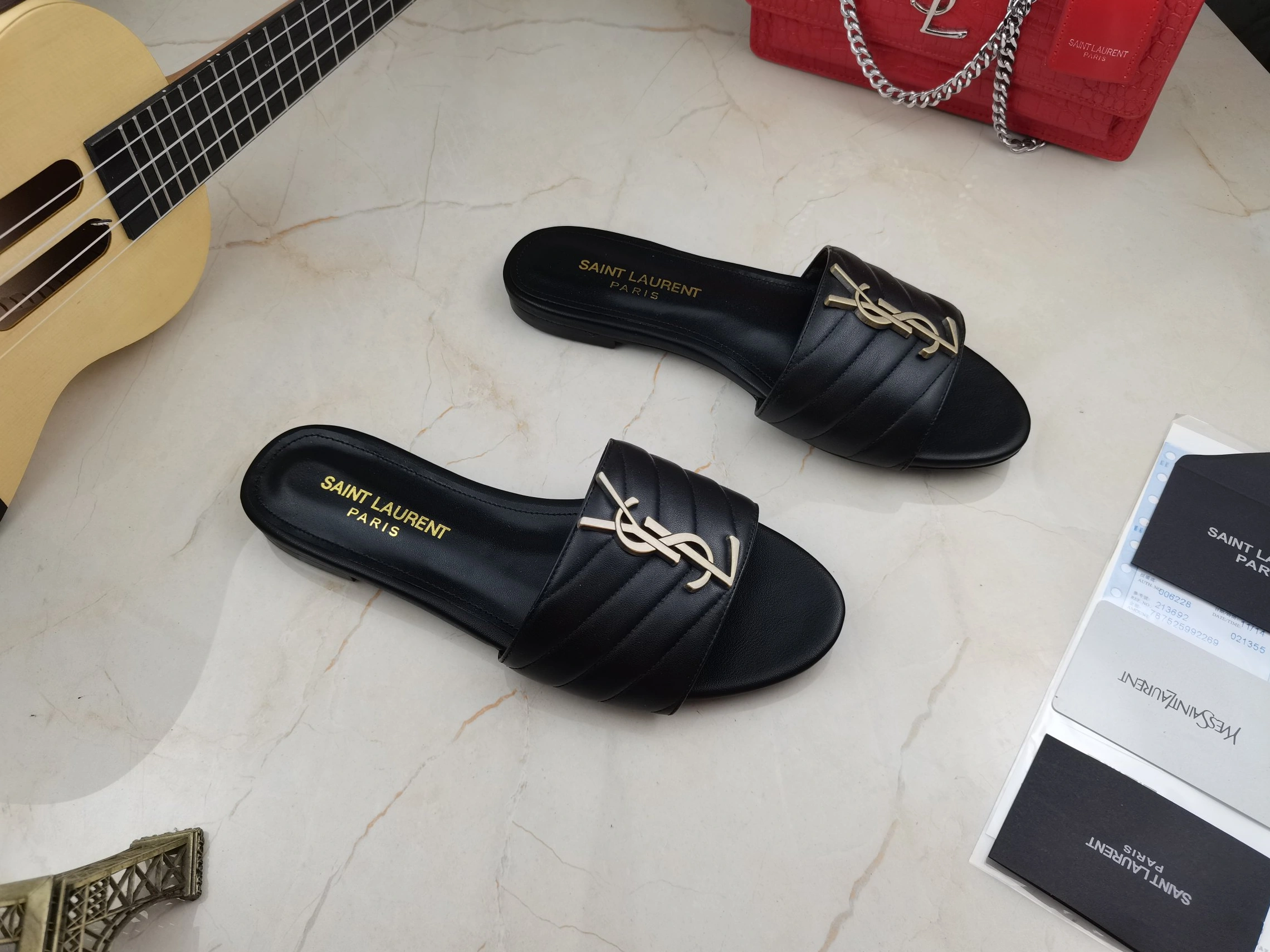Yves Saint Laurent YSL Slippers For Women Classic 177