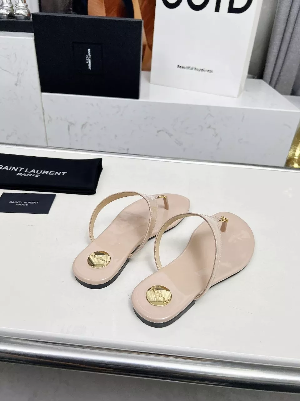 Yves Saint Laurent YSL Slippers For Women Durable 2996