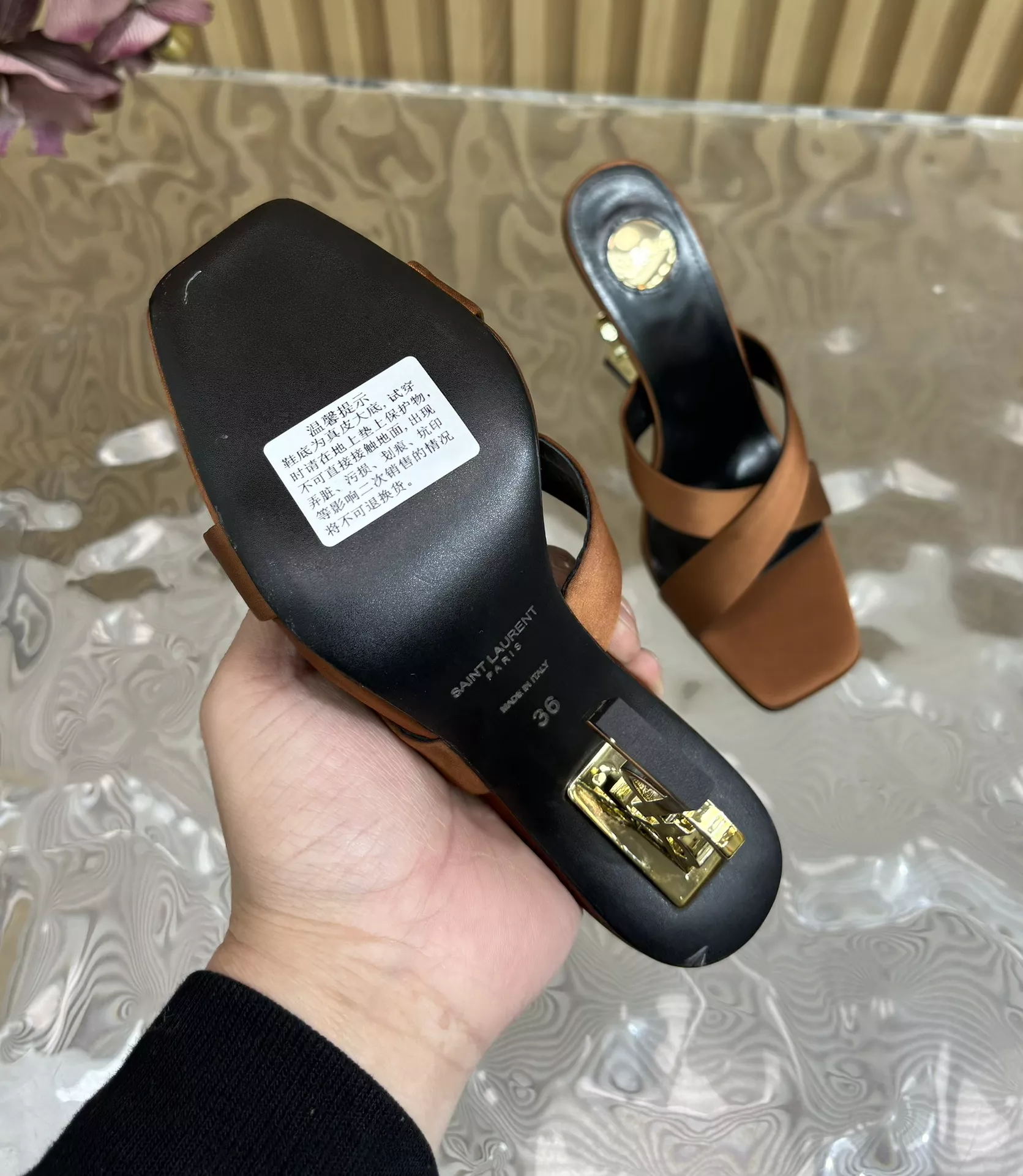 Yves Saint Laurent YSL Slippers For Women EasyMatch 3731