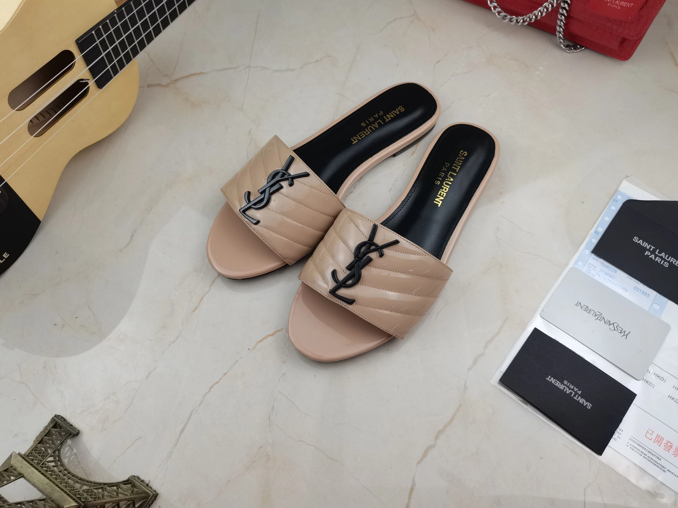 Yves Saint Laurent YSL Slippers For Women Fashionable 6414