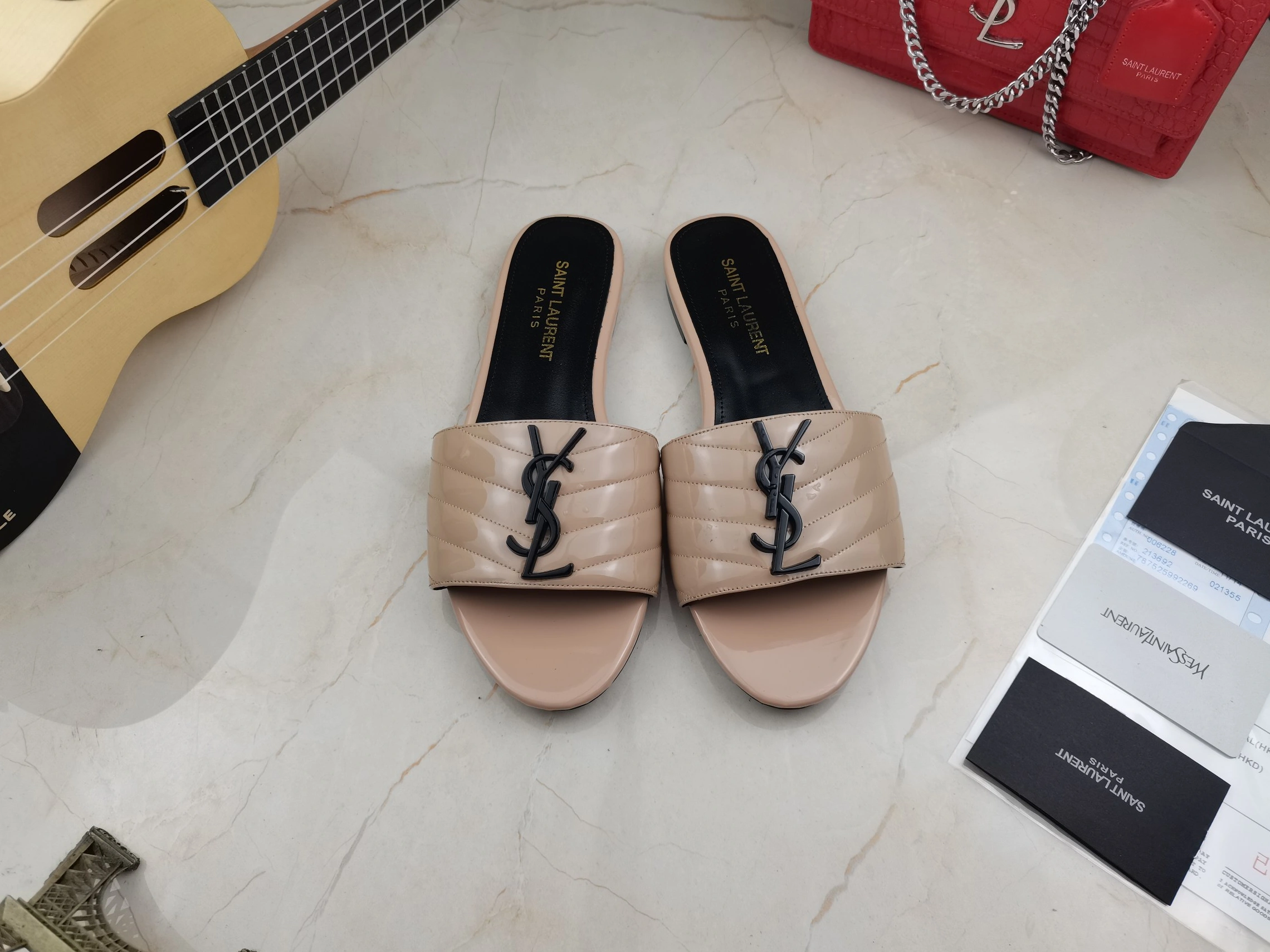 Yves Saint Laurent YSL Slippers For Women Fashionable 6414