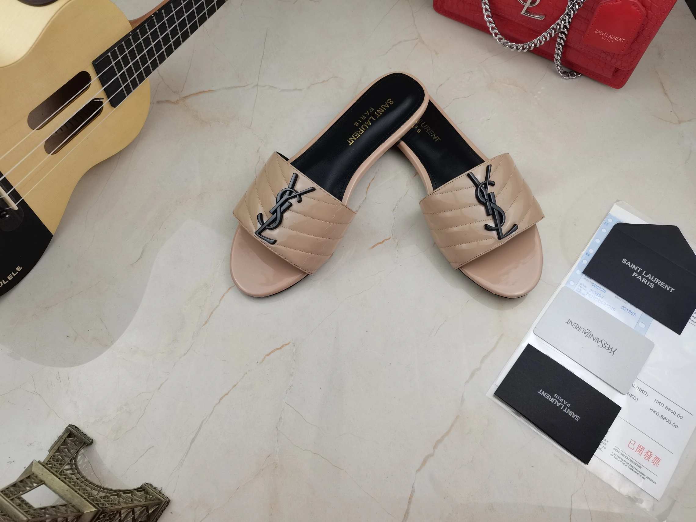 Yves Saint Laurent YSL Slippers For Women Fashionable 6414