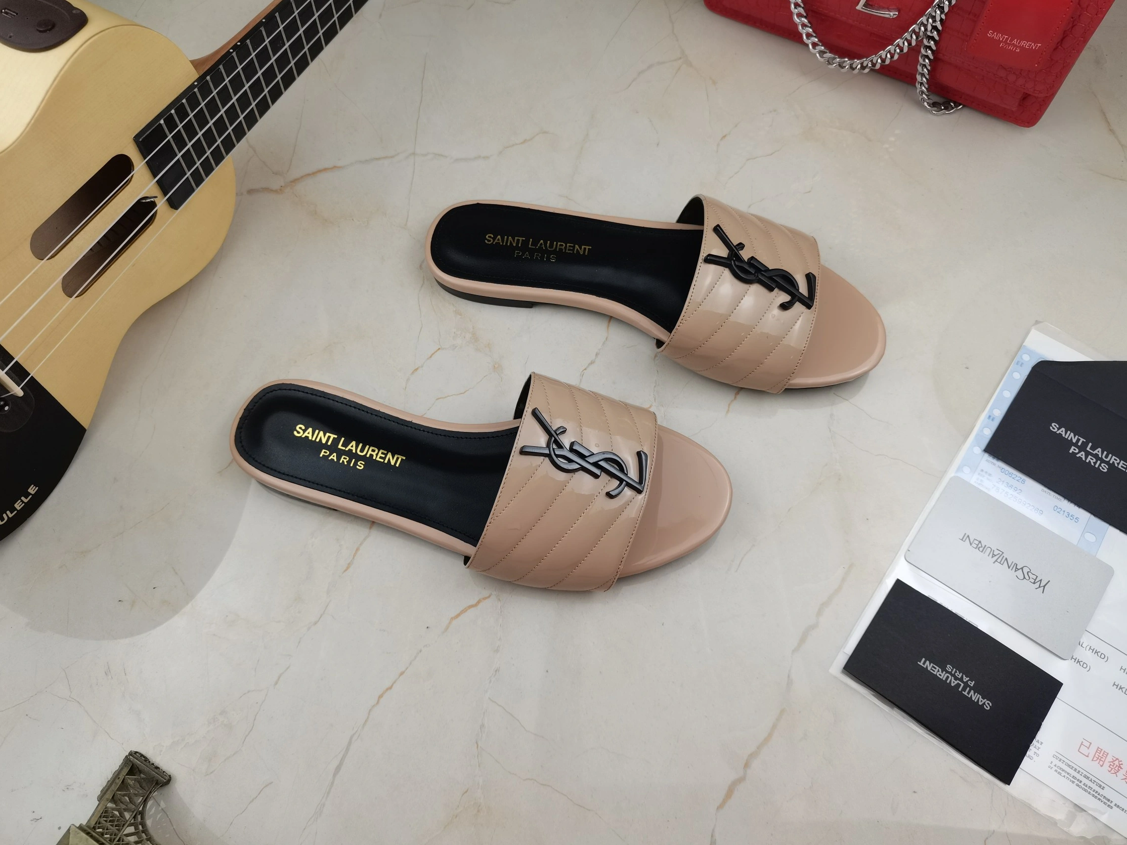 Yves Saint Laurent YSL Slippers For Women Fashionable 6414