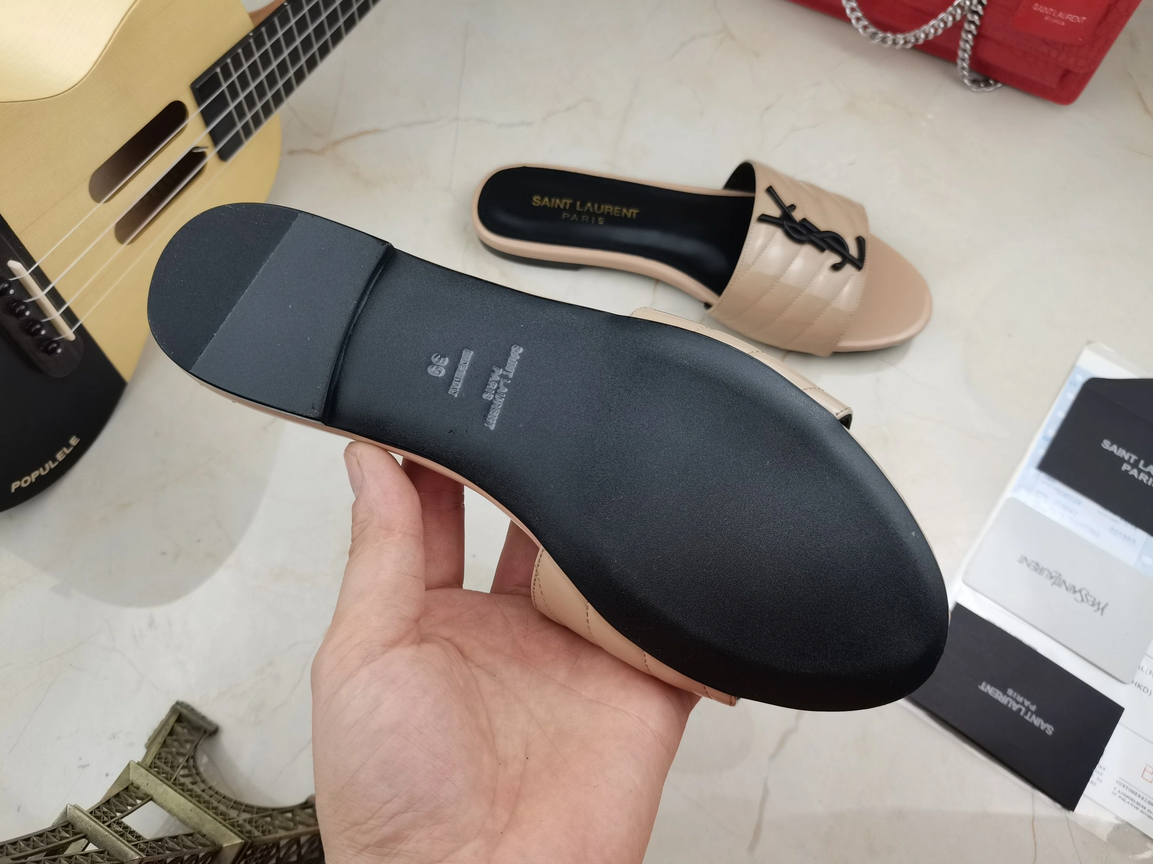Yves Saint Laurent YSL Slippers For Women Fashionable 6414