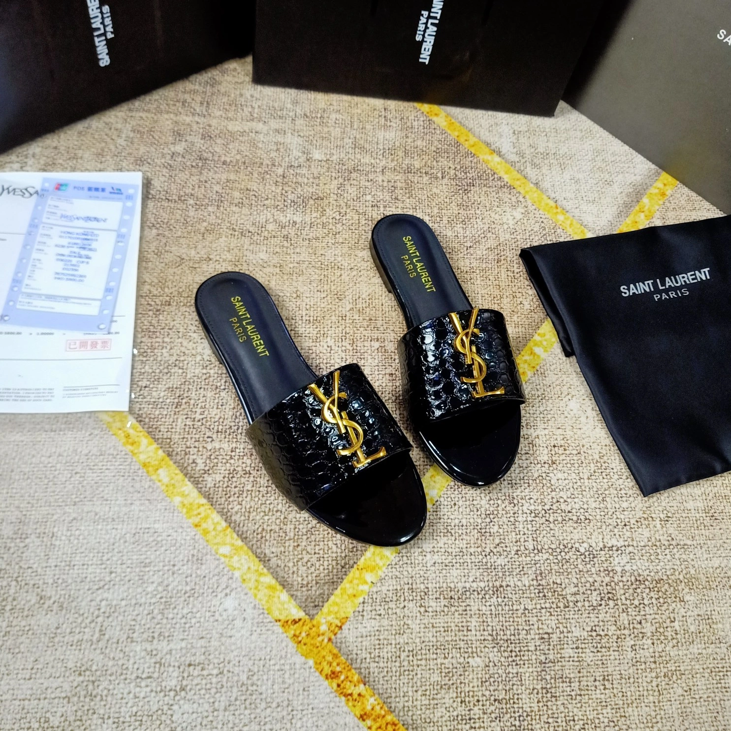 Yves Saint Laurent YSL Slippers For Women GoAnywhere 3253