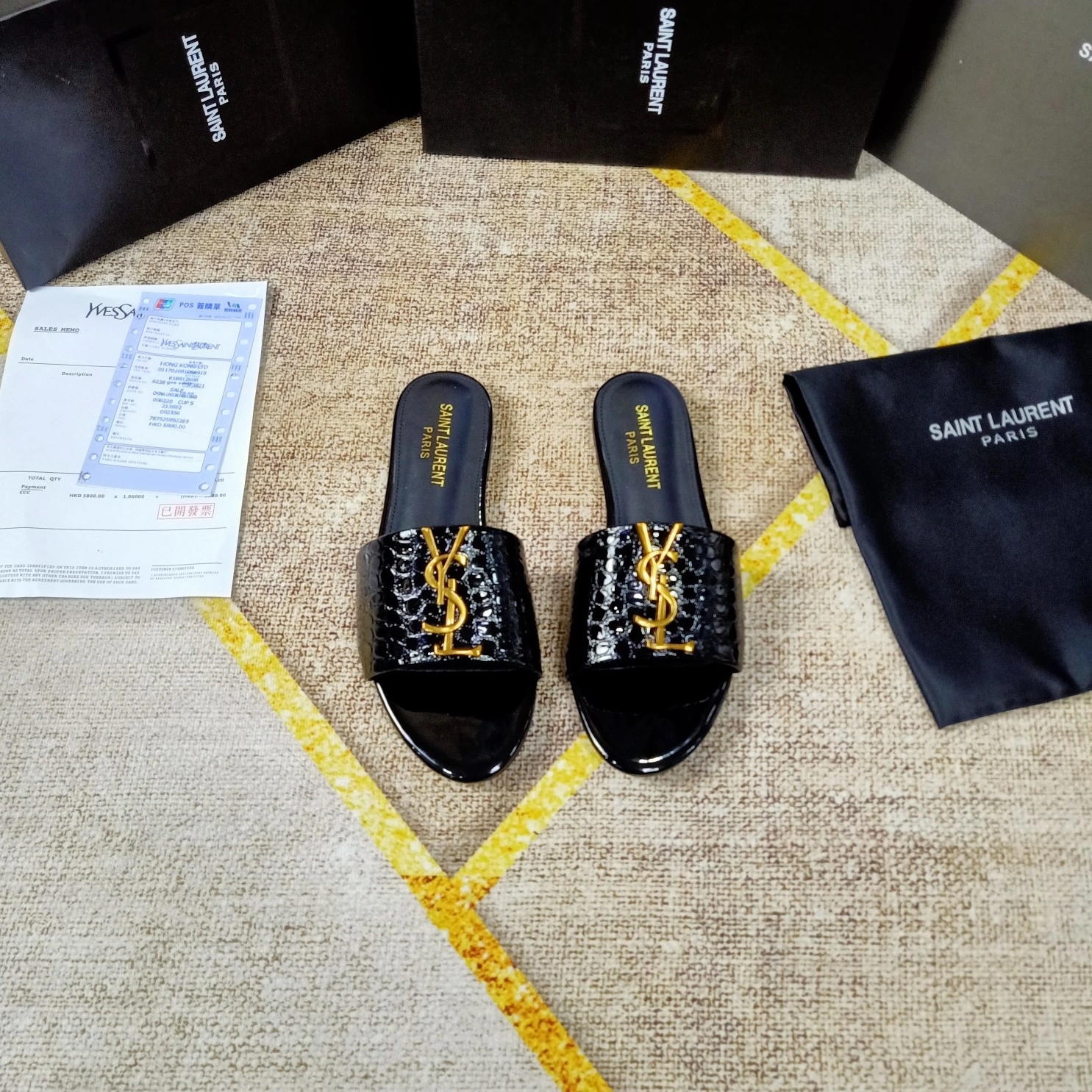 Yves Saint Laurent YSL Slippers For Women GoAnywhere 3253