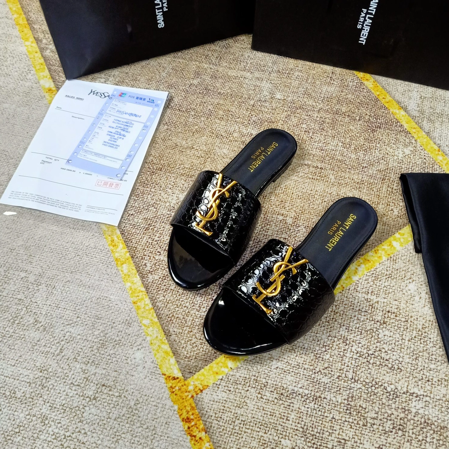 Yves Saint Laurent YSL Slippers For Women GoAnywhere 3253