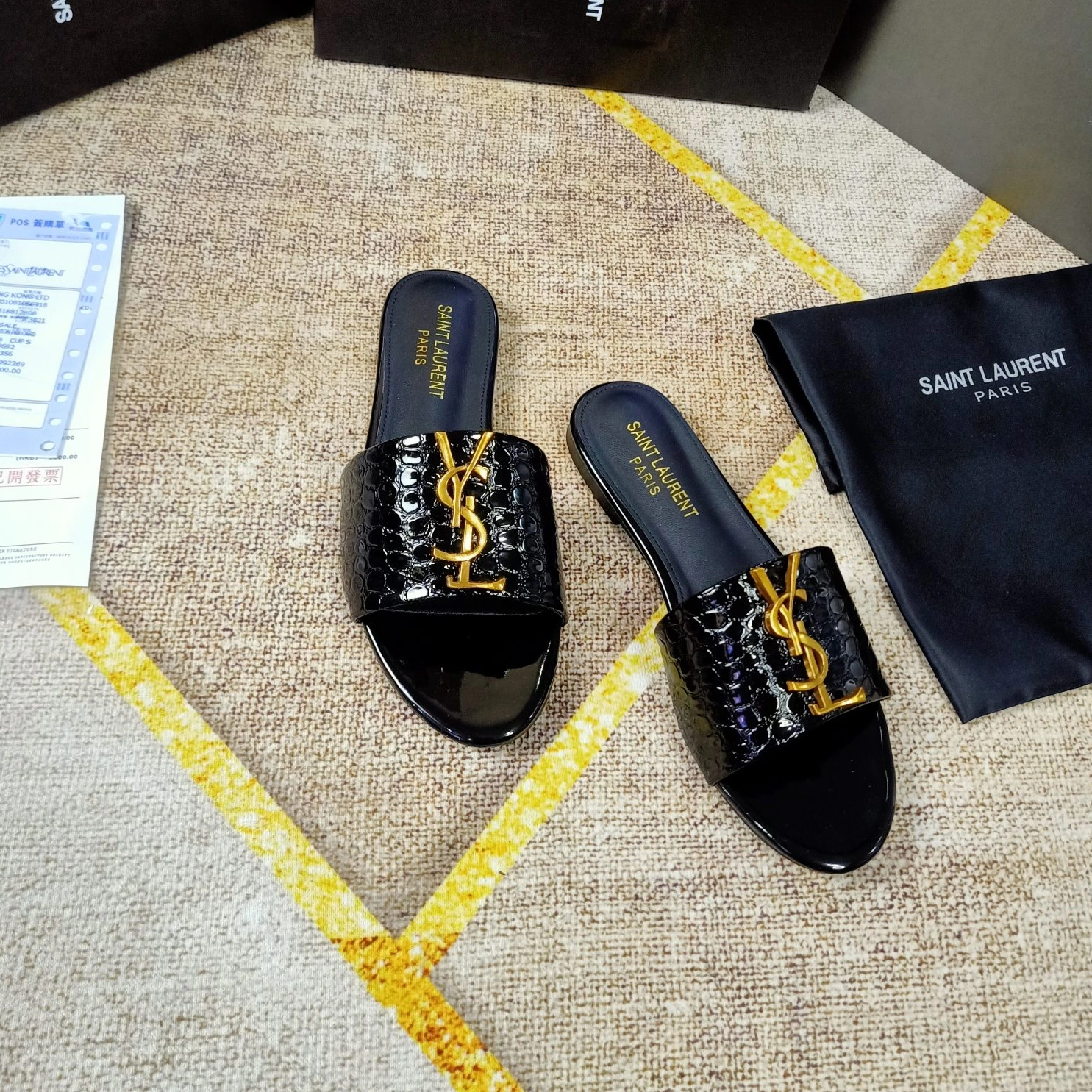 Yves Saint Laurent YSL Slippers For Women GoAnywhere 3253