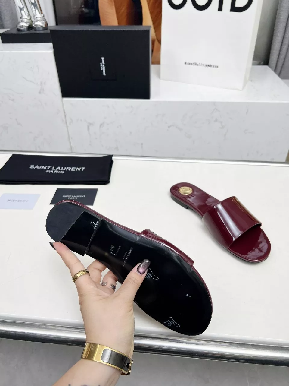 Yves Saint Laurent YSL Slippers For Women GoodFit 2884