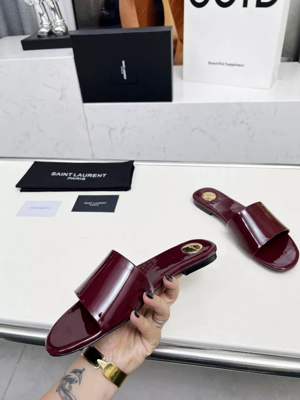 Yves Saint Laurent YSL Slippers For Women GoodFit 2884
