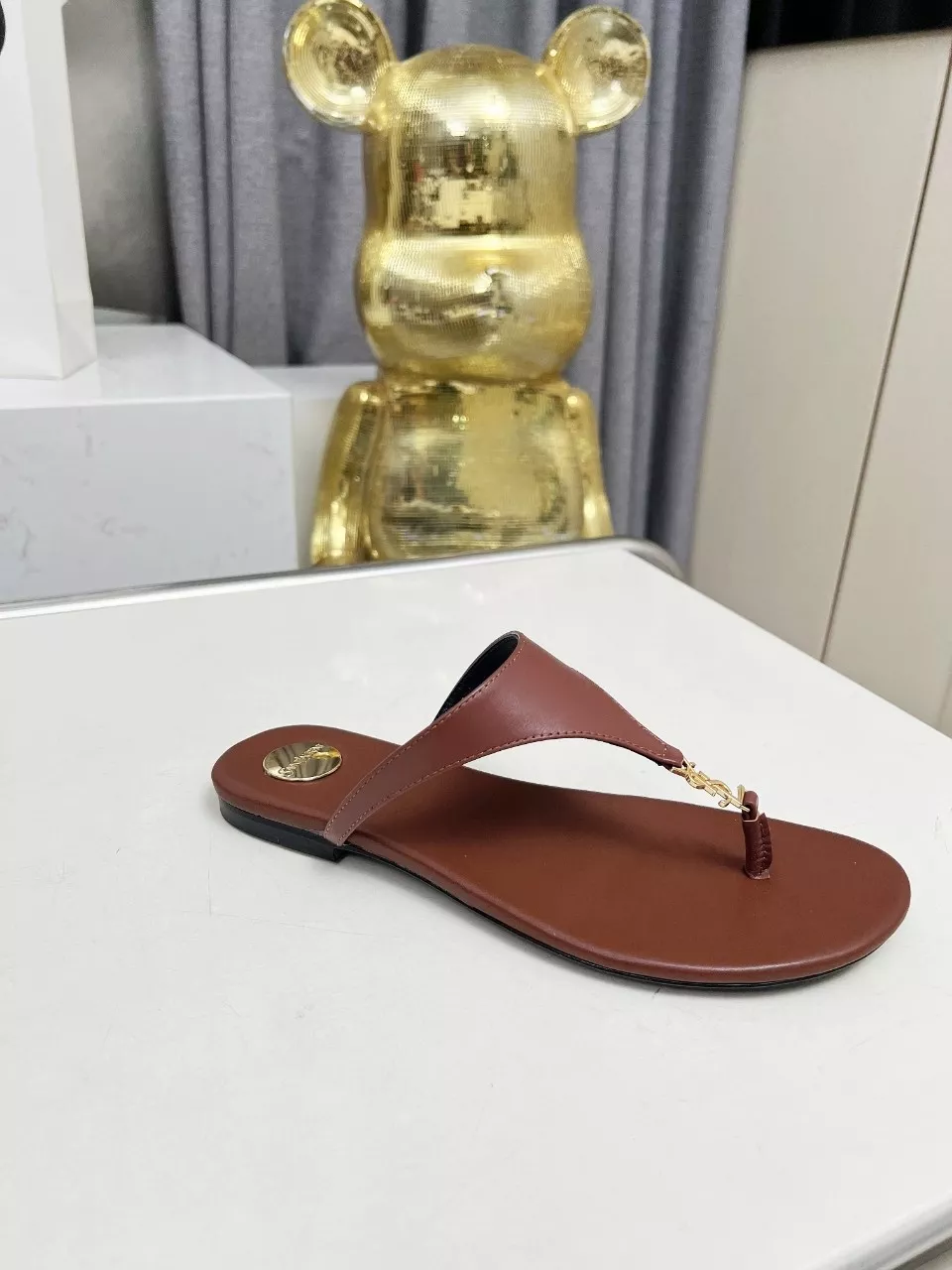 Yves Saint Laurent YSL Slippers For Women Minimalist 1581