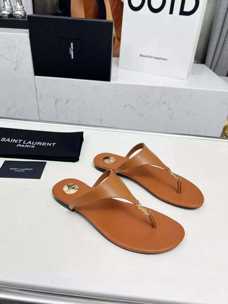 Yves Saint Laurent YSL Slippers For Women NewStyle 7594