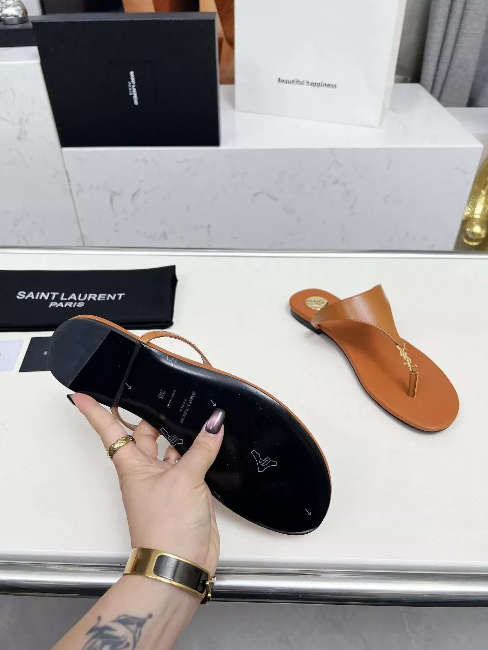 Yves Saint Laurent YSL Slippers For Women NewStyle 7594