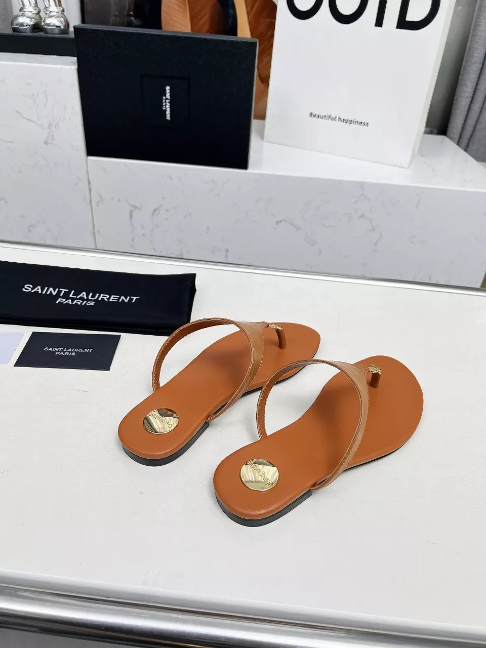 Yves Saint Laurent YSL Slippers For Women NewStyle 7594