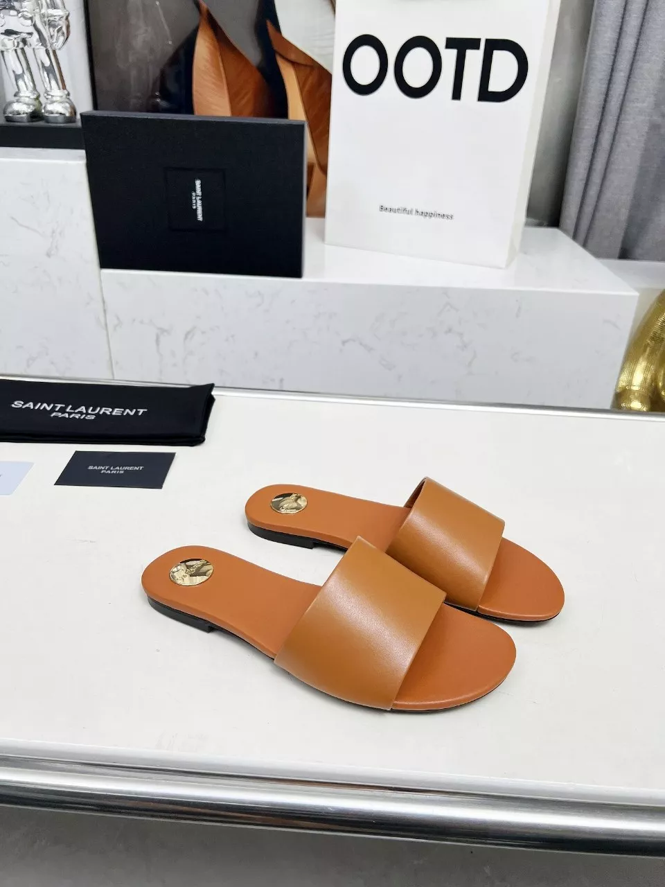 Yves Saint Laurent YSL Slippers For Women Reliable 9441
