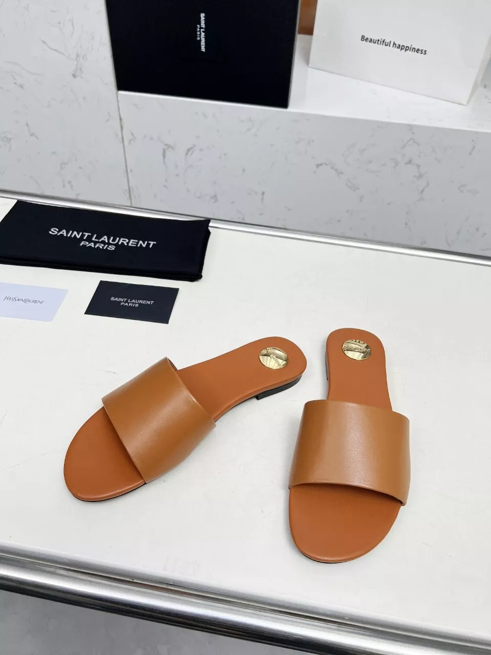 Yves Saint Laurent YSL Slippers For Women Reliable 9441