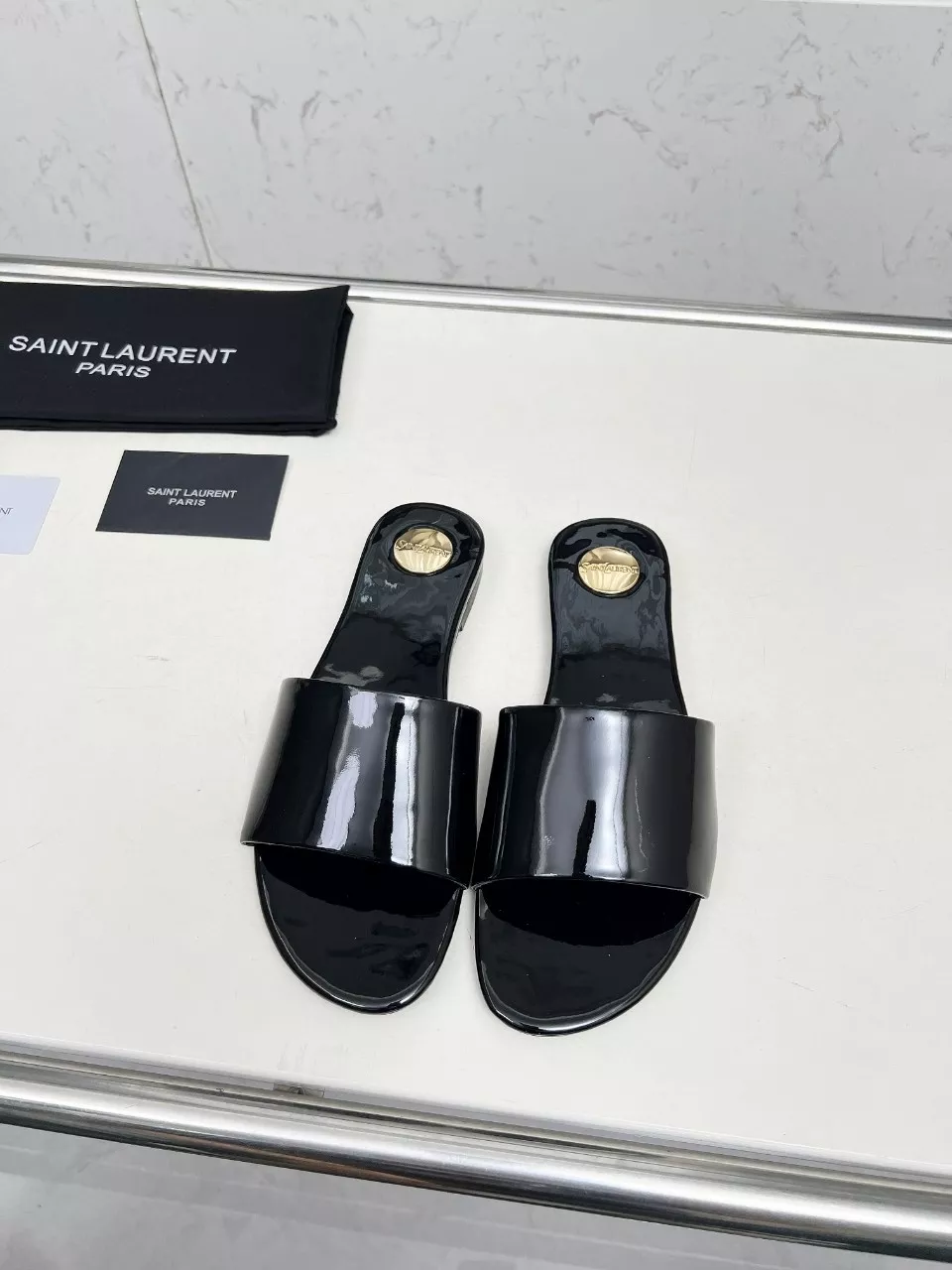 Yves Saint Laurent YSL Slippers For Women Sophisticated 8896