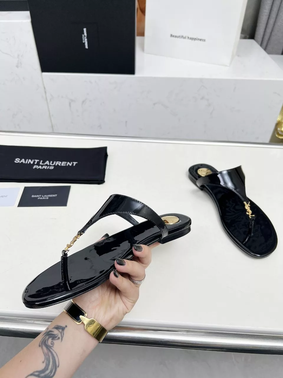 Yves Saint Laurent YSL Slippers For Women SportInspired 4491