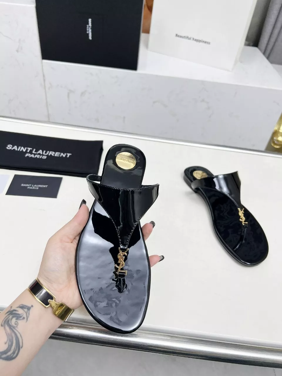 Yves Saint Laurent YSL Slippers For Women SportInspired 4491