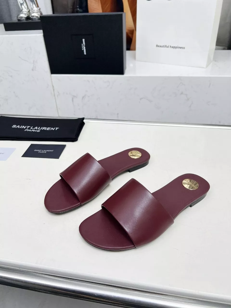 Yves Saint Laurent YSL Slippers For Women Versatile 3567