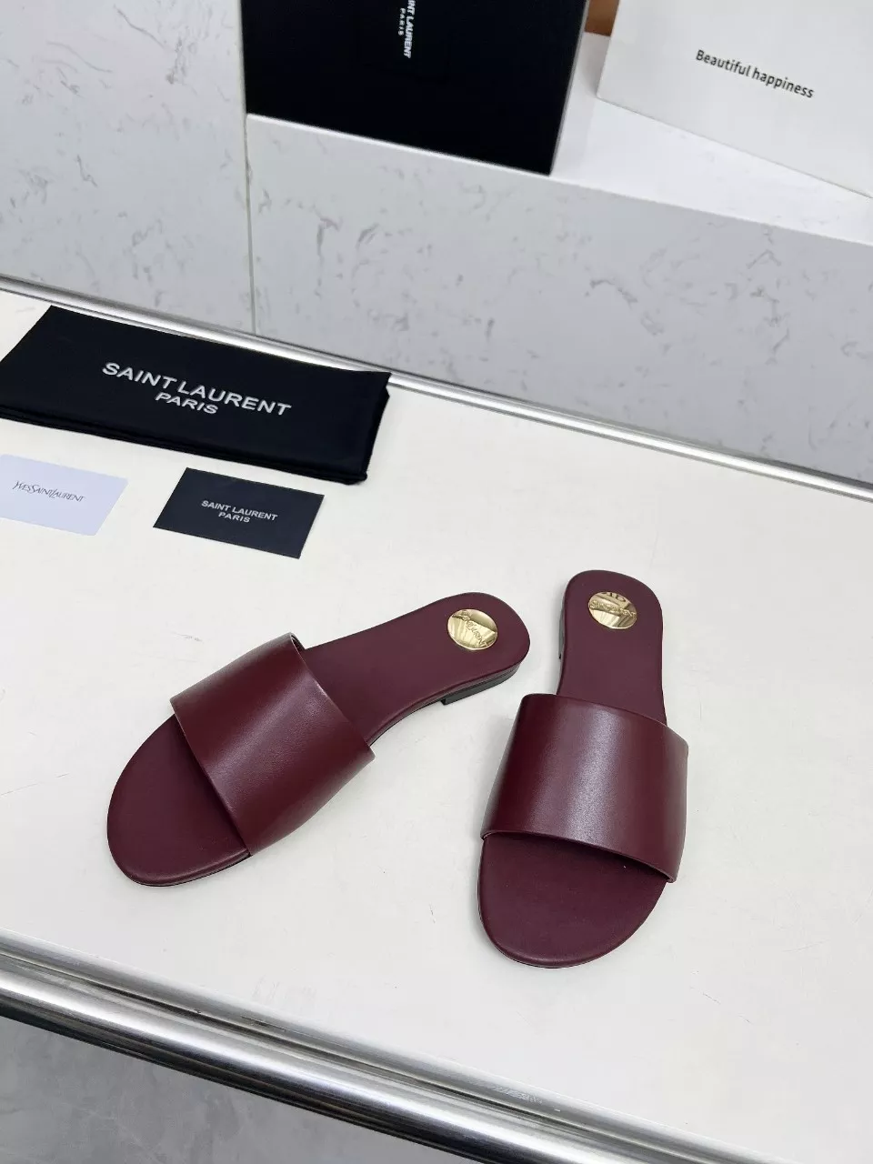 Yves Saint Laurent YSL Slippers For Women Versatile 3567