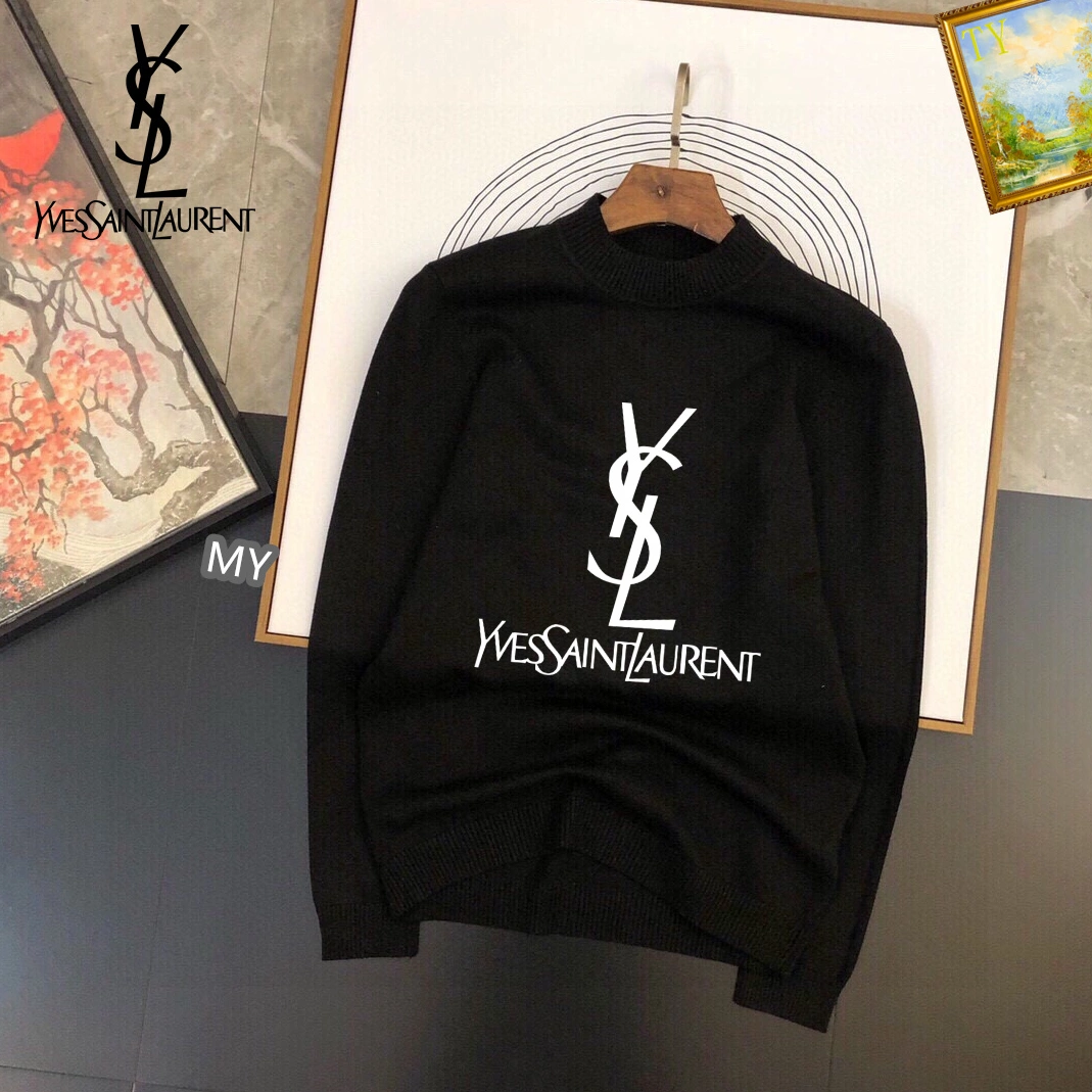 Yves Saint Laurent YSL Sweaters Long Sleeved For Men NewStyle 157