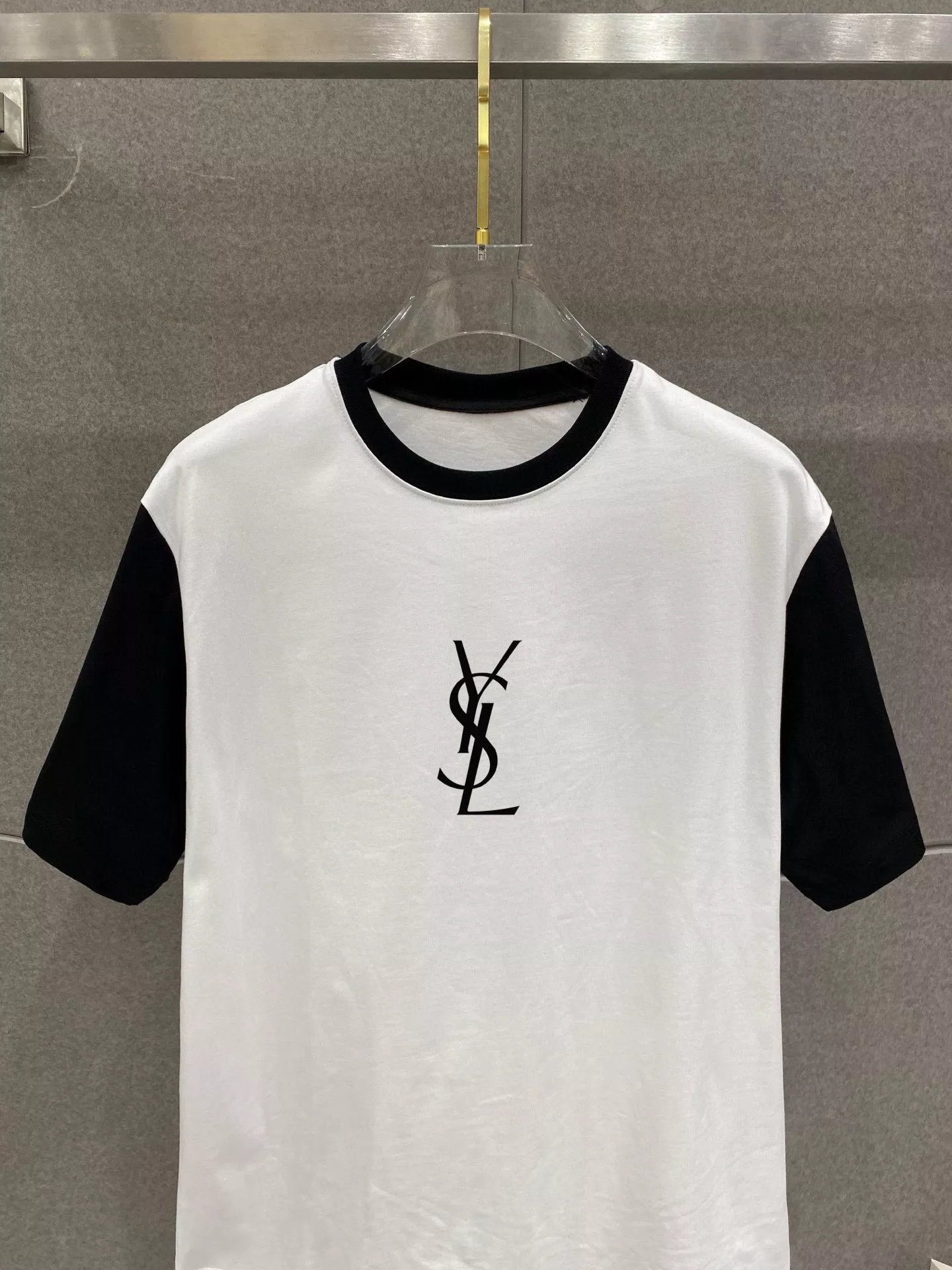 Yves Saint Laurent YSL T-shirts Short Sleeved For Men Durable 801
