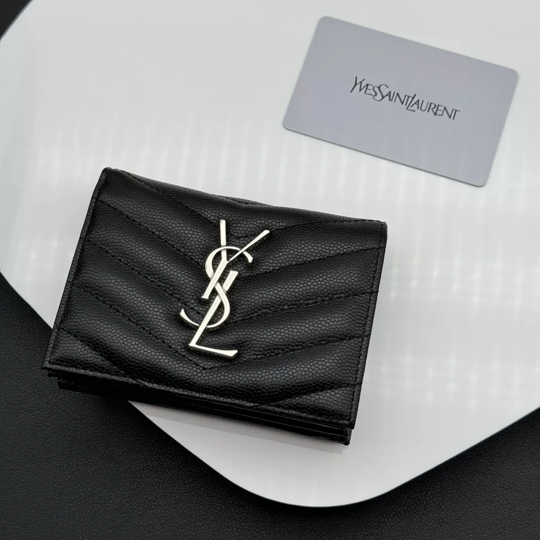 Yves Saint Laurent YSL Wallets Fashionable 1983