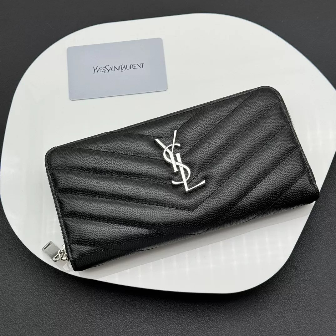 Yves Saint Laurent YSL Wallets Resilient 8982