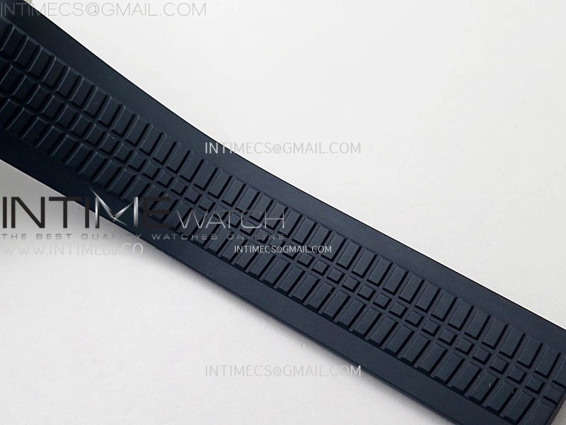 Aquanaut Jumbo 5168G-001 SS PPF 1:1 Best Edition Blue Dial on Blue Rubber Strap Super Clone 26-330 V2