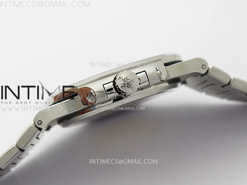 Nautilus 5711 1A-010 PPF 1:1 Best Edition Blue Textured Dial on SS Bracelet Super Clone 26-330 V5