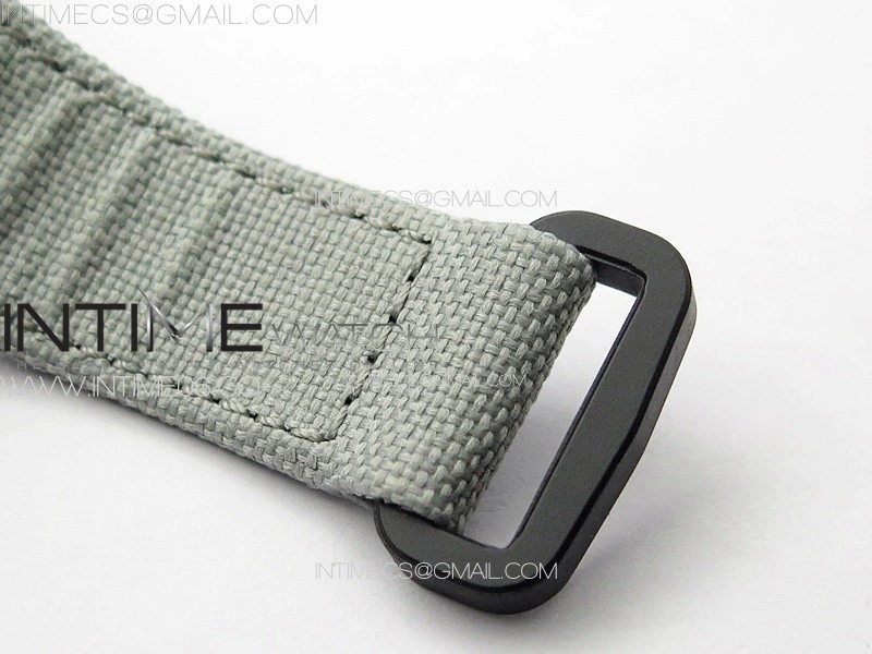 RM035-02 Forged Carbon Case KUF Best Edition Red Crown on Gray Nylon Strap MIYOTA8215