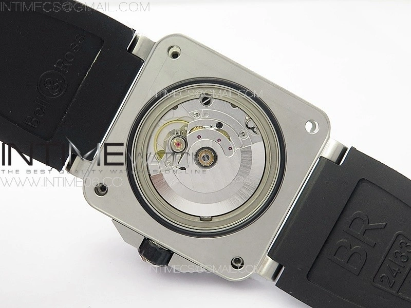 BR 03-92 Diver SS B12 1:1 Best Edition Orange Dial on Black Nylon Strap MIYOTA 9015