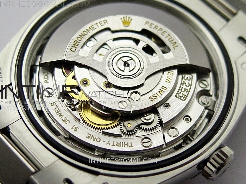 Day Date 228236 40mm 904L SS 1:1 AR+F Best Edition Rhodium Dial Sticks Markers on SS President Bracelet SA3255