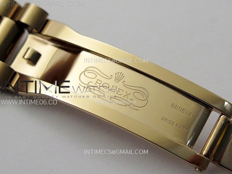 Day Date 36mm Gain Weight RG tungsten APSF 1:1 Best Edition Black Dial Diamond Roman Markers on SS President Bracelet A3255