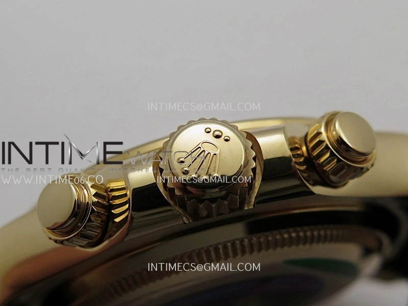 Daytona 126515 Gain Weight ARF 1:1 Best Edition Black Dial RG Subdial Diamond Marker On Oysterflex Strap DD4131