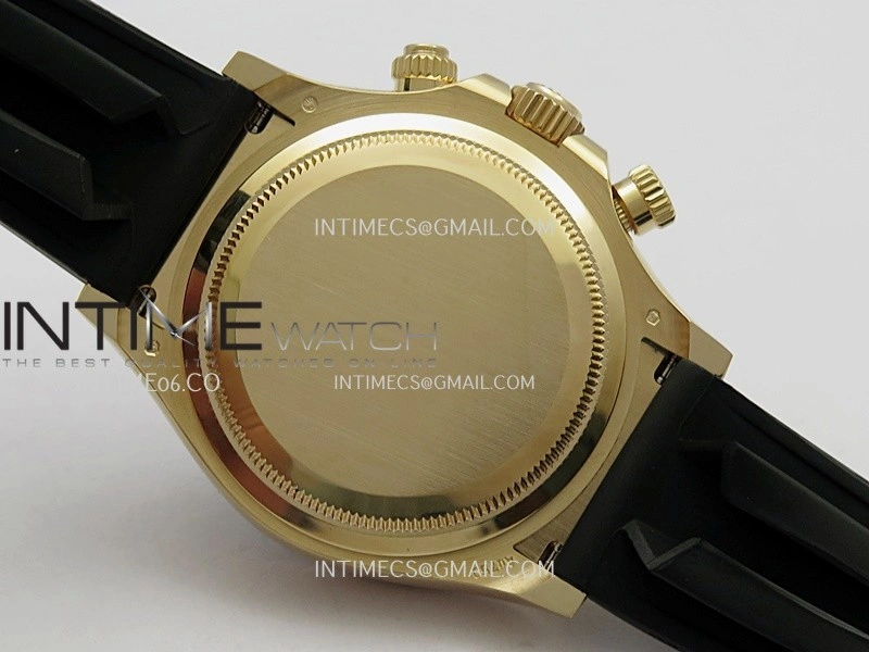 Daytona 126515 Gain Weight ARF 1:1 Best Edition Black Dial RG Subdial Diamond Marker On Oysterflex Strap DD4131