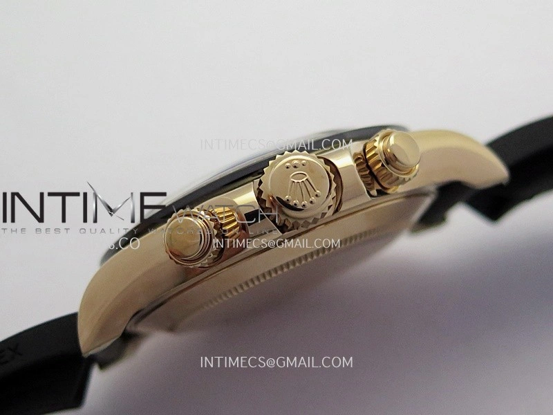 Daytona 116515 904L RG VF 1:1 Best Edition Champagne Gold Dial T Diamond Marker On Oysterflex Strap DD4130