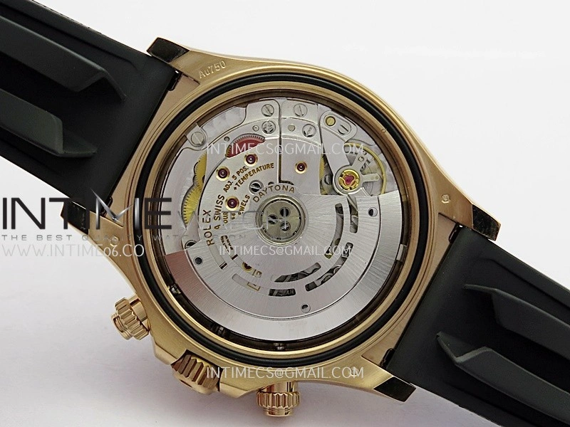 Daytona 116515 904L RG VF 1:1 Best Edition Champagne Gold Dial T Diamond Marker On Oysterflex Strap DD4130